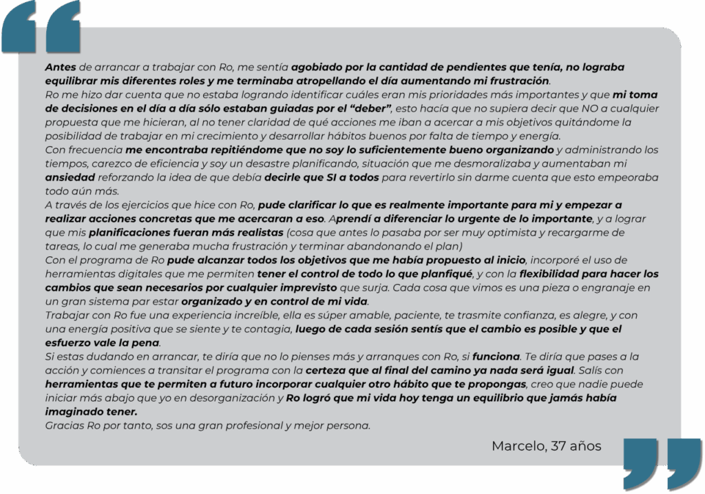 Testimonio Marcelo